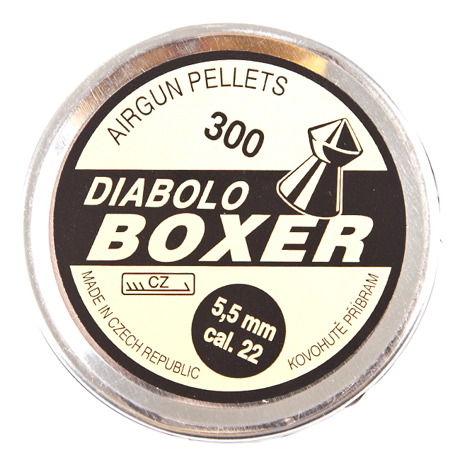 Diabolo Boxer, 300 ks, kal. 5,5 mm