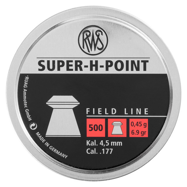 Diabolo RWS Super - H Point, kal. 4,5 mm