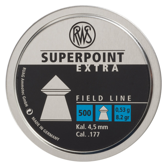 Diabolo RWS Superpoint extra, kal. 4,5 mm, 0,53 g