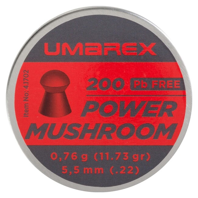 Diabolo Umarex Power Mushroom Pb Free kal. 5,5 mm, 200 ks