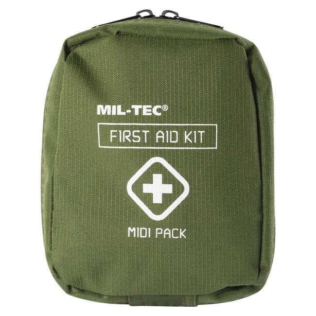 Lekárnička FIRST AID PACK MIDI, zelená