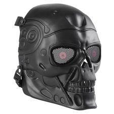 Airsoft maska Wosport Terminator, čierna
