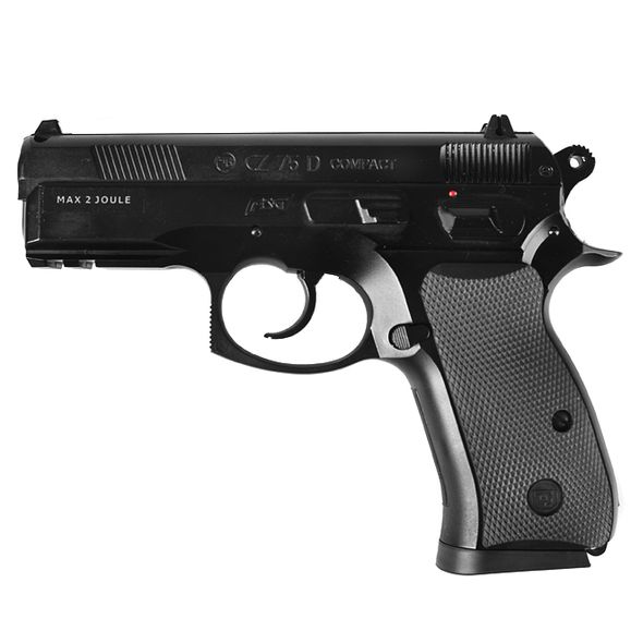 Airsoft pištoľ CZ 75 D compact CO2, 6 mm, čierna