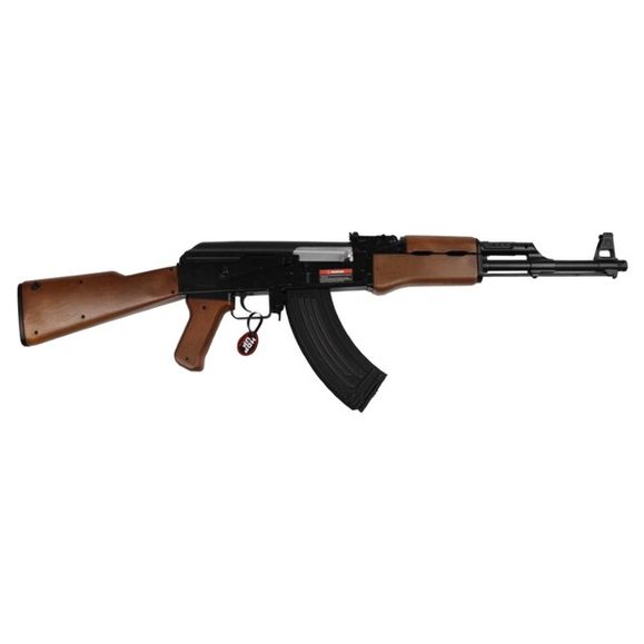 Airsoft samopal AK-47 AEG, kal. 6 mm BB, imitácia dreva