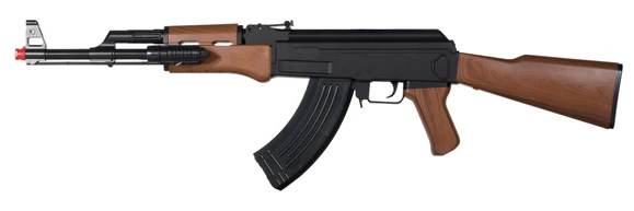 Airsoft samopal AK-47 ASG, kal. 6 mm BB, imitácia dreva