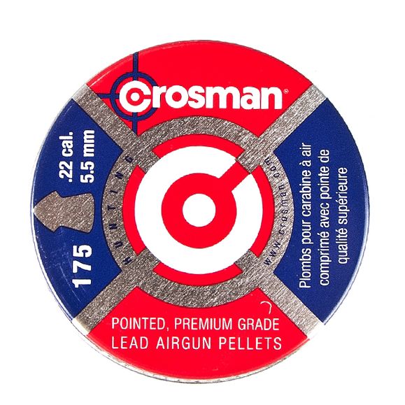 Diabolo Crosman Pointed, 175 ks, kal. 5,5 mm (.22)
