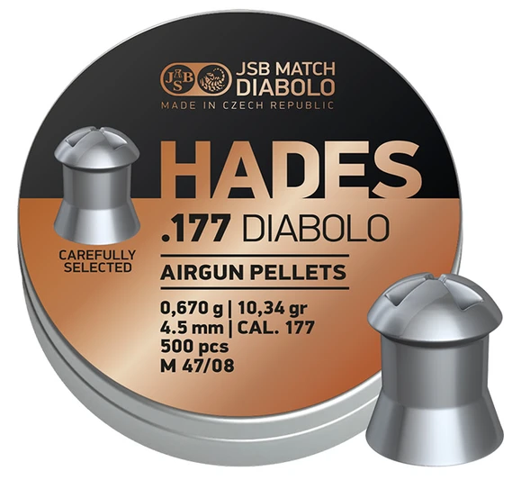 Diabolo JSB Hades, kal. 4,5 mm, 500 ks