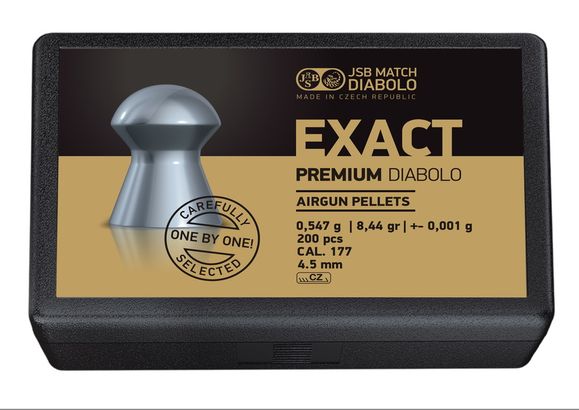 Diabolo JSB Premium Exact, kal. 4,52 mm, 200 ks