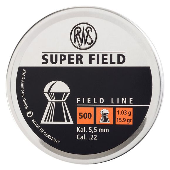 Diabolo RWS Super Field, kal. 5,52 mm, 1,03 g