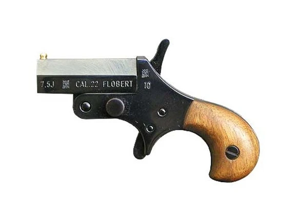 Flobertka Derringer ELF 1,5", kal. .22, čierny