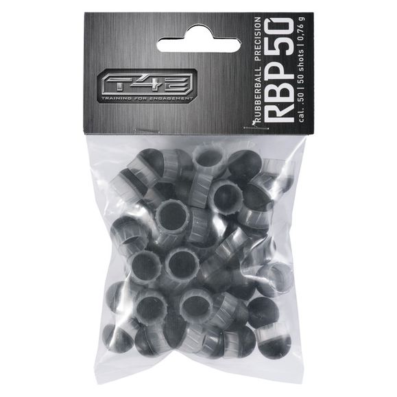 Gumové guľôčky T4E Rubber Ball Precision RBP .50 polymér 50 ks
