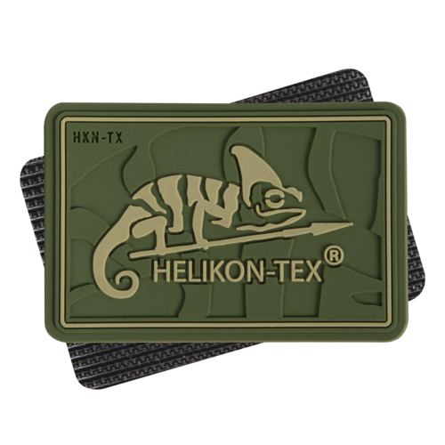 Helikon-Tex nášivka logo Patch PVC, olivová