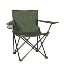 Kempingová stolička Relax, zelená