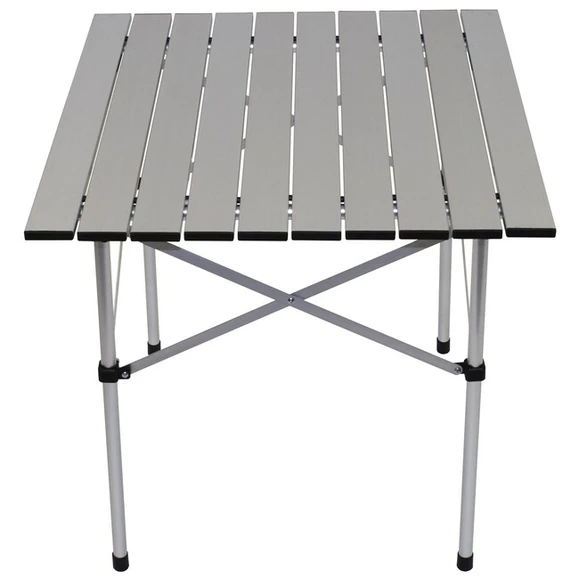 Kempingový stôl so skladacím rámom, hliníkový
