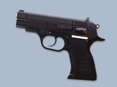 Pištoľ Defender, kal. 45 ACP 93 mm, čierny