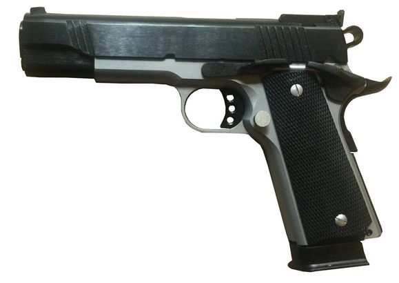 Pištoľ Norinco 1911 A1, čierna/nikel, kal. .45 ACP