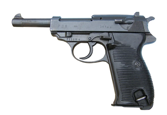 Pištoľ Walther P38, kal. 9 Luger