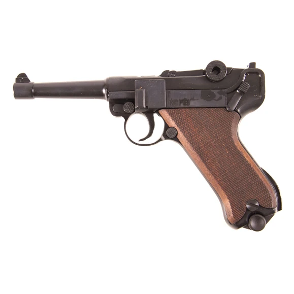 Plynová pištoľ Cuno Melcher P08, čierna, kal. 9 mm