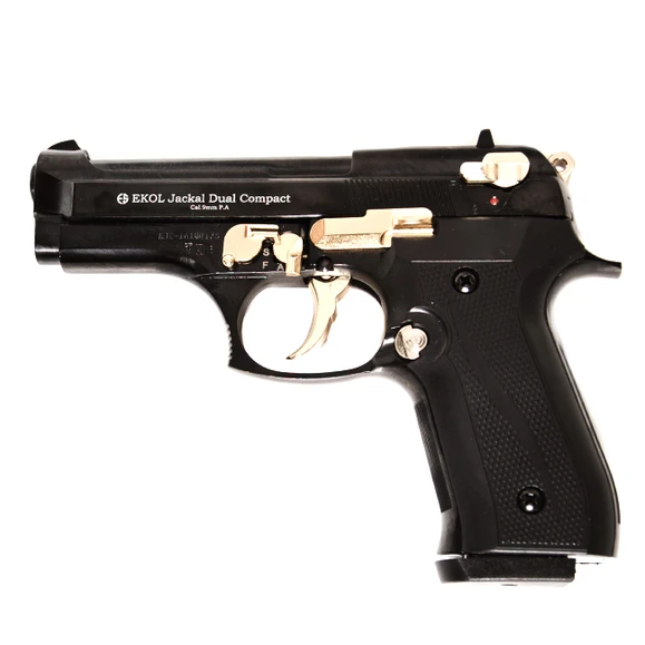 Plynová pištoľ Ekol Jackal dual Compact, kombinácia, kal. 9 mm, Full Auto
