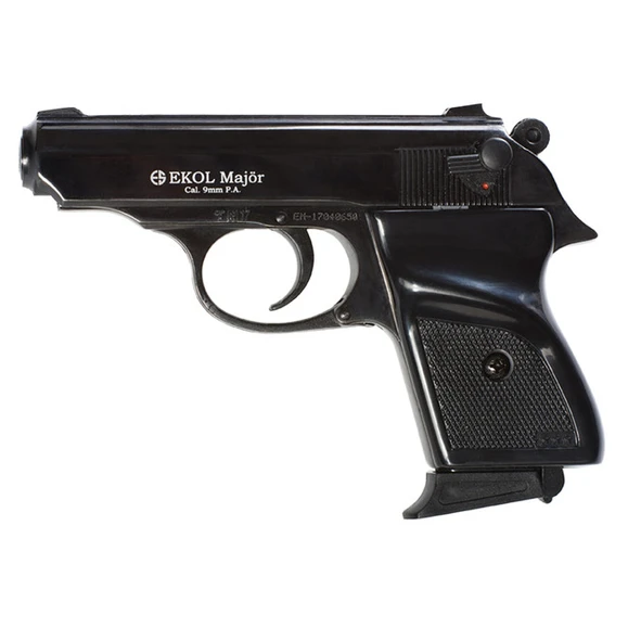 Plynová pištoľ Ekol Major, čierna, kal. 9 mm Knall