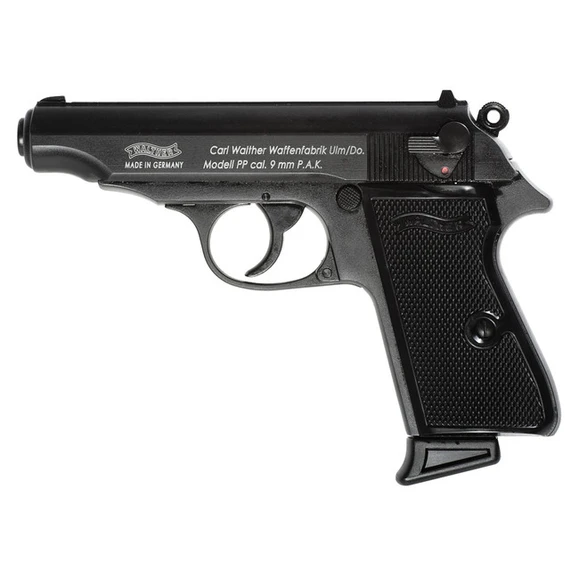 Plynová pištoľ Umarex Walther PP, čierna, kal. 9 mm