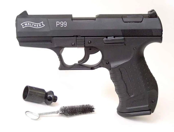 Plynová pištoľ Walther P99, čierna, kal. 9 mm