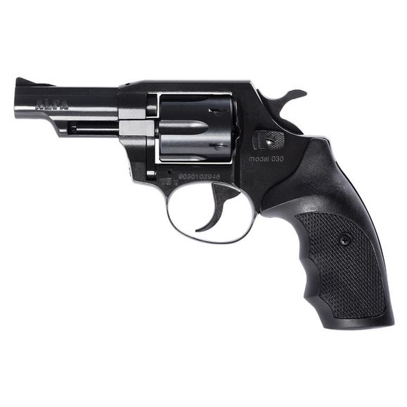 Plynový revolver ALFA 030, čierny plast, kal. 9 mm R Knall