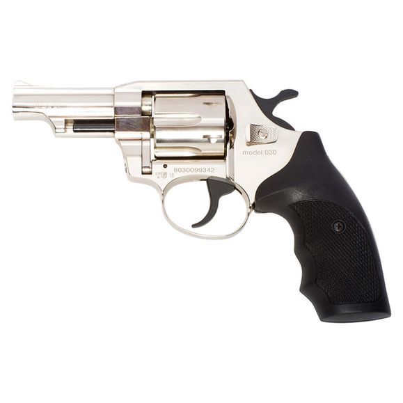 Plynový revolver ALFA 030, nikel, plast, kal. 9 mm R Knall