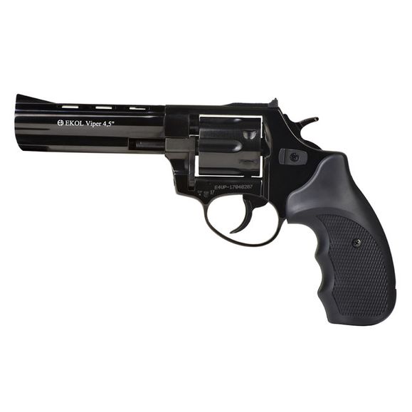 Plynový revolver Ekol Viper 4,5", čierny, kal. 9 mm