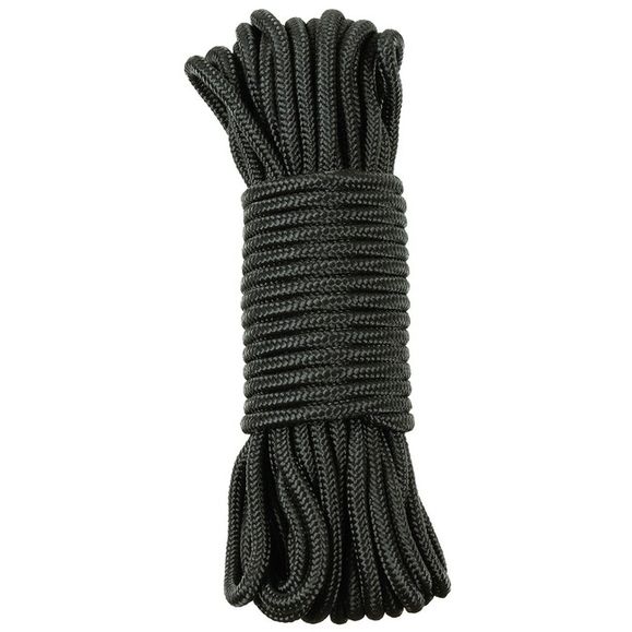 Polypropylénové lano 7 mm / 15 m, čierne