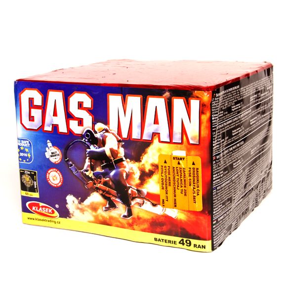 Pyrotechnika Gas Man, 49 rán
