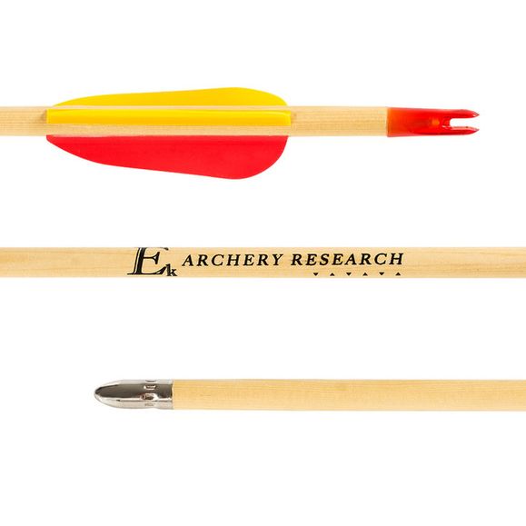 Šíp drevený 24" terčový Ek Archery, 1 ks