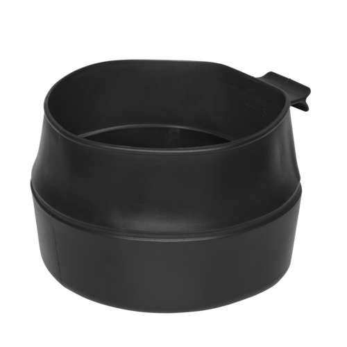 Skladací pohár Wildo BIG TPE (ID 10021), čierny