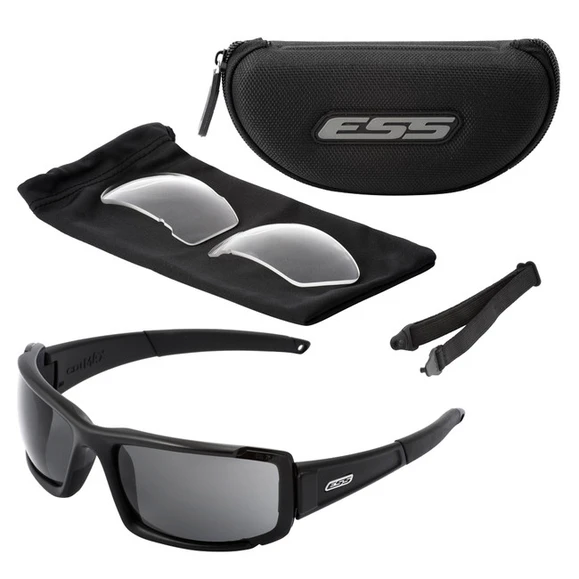 Strelecké okuliare ESS CDI MAX, čierny rám