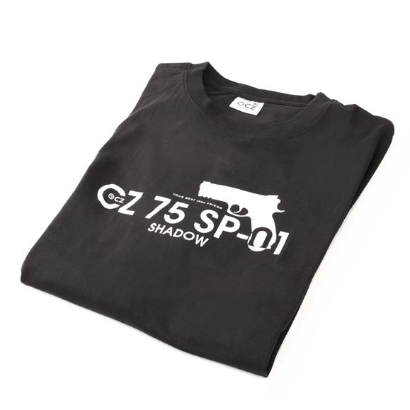 Tričko CZ 75 SP-01, farba čierna XL