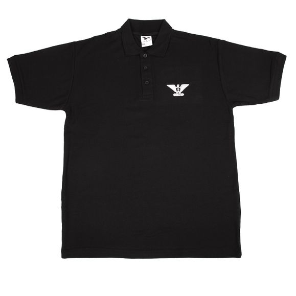 Tričko Heavy AFG orlica polokošeľa, farba čierna