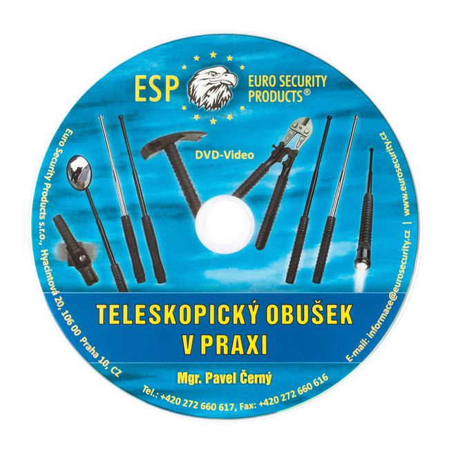 ESP výcvikové DVD pre teleskopický obušok